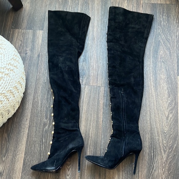 Stella Luna 15-Buckle Boots - Picture 4 of 14